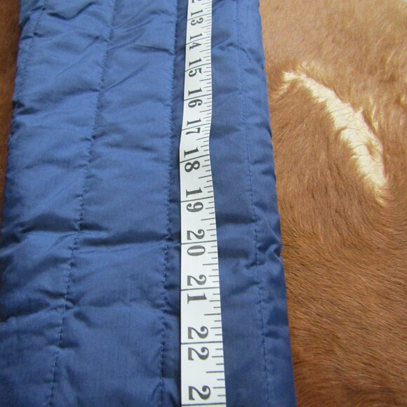 vintage burlington CFW collection puff coat blue with gold button - Picture 5 of 12